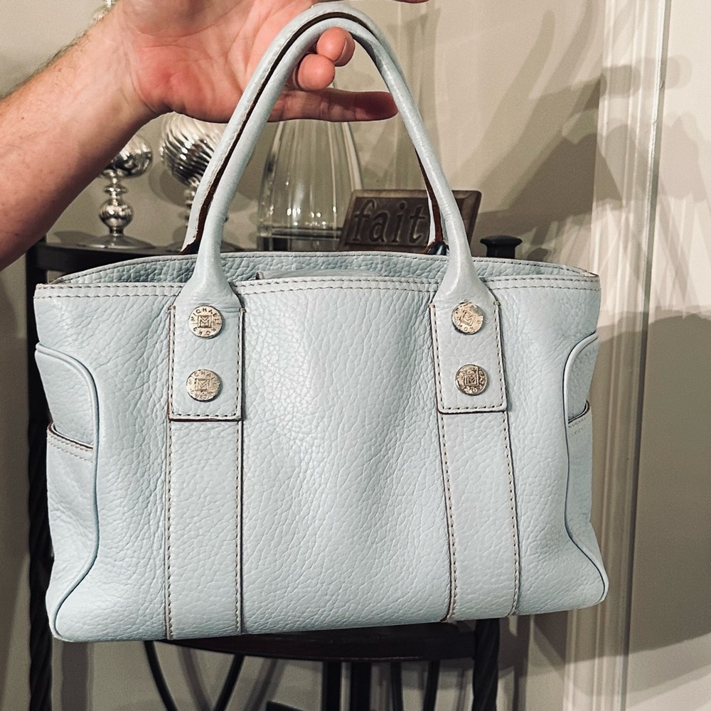 Michael Kors Light Blue Hand Bag